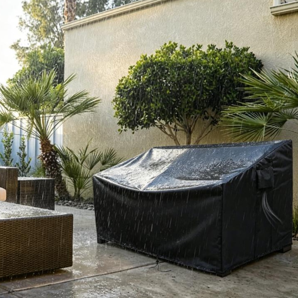 Outdoor Furniture Sofa - Heavy-Duty Patio Sofa Cover Waterproof Outdoor