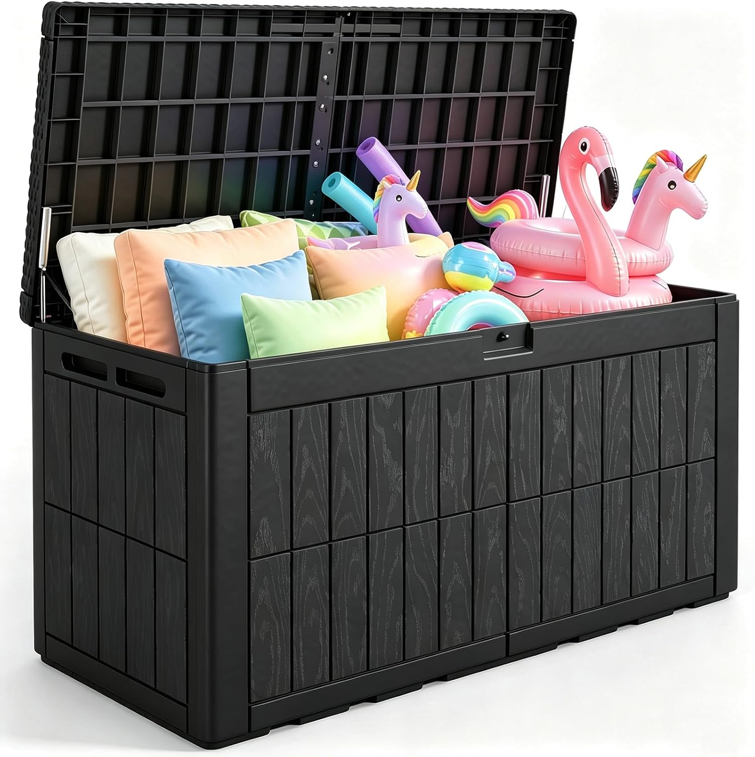 Outdoor Furniture Weatherproof - 120 Gallon Large Outdoor Storage Box