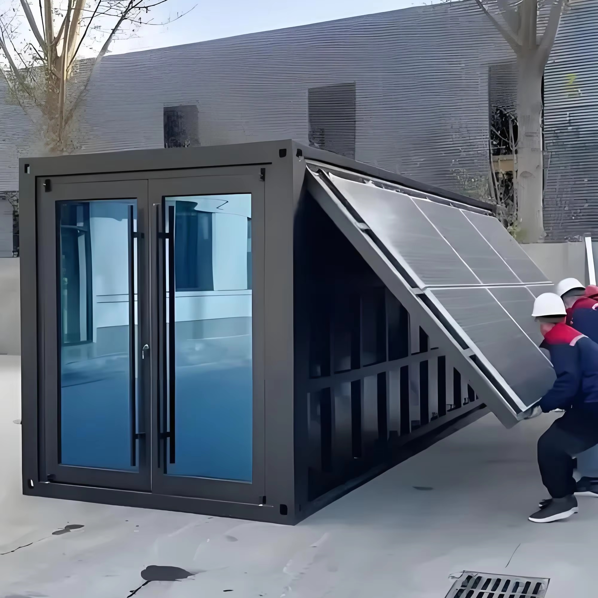 Outdoor Furniture Weatherproof - Retractable Weatherproof Patio Enclosure with Solar