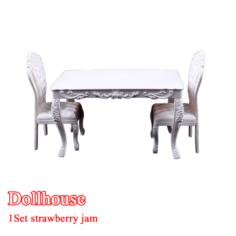 Bistro Table Set - Dollhouse 1:6 Kitchen Furniture Dining Table