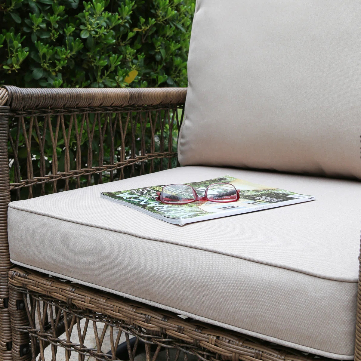 ！@Dwoo Durable PE Wicker 5 Pie - Outdoor Furniture Easy To Clean ulasan dan harga