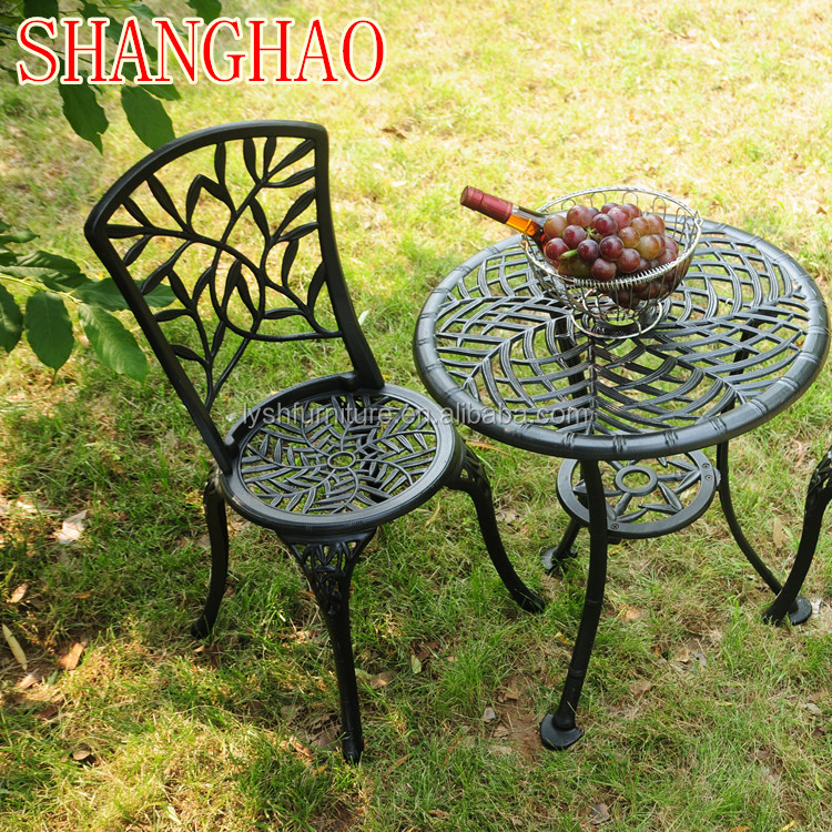 Durable Cast Aluminum 3-Piece  - Bistro Table Set ulasan dan harga