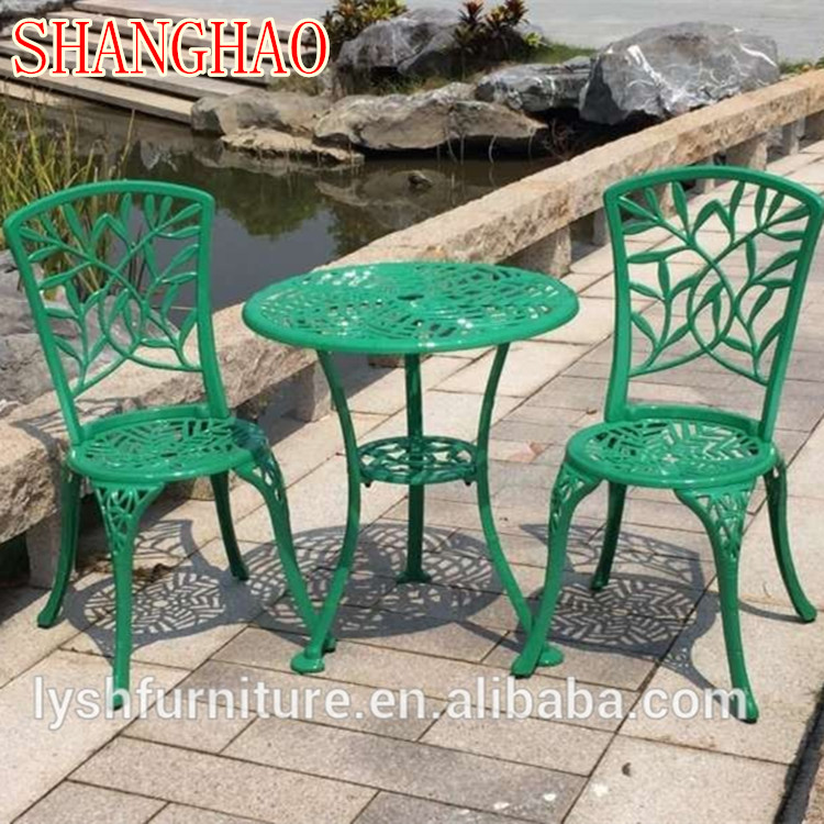 Durable Cast Aluminum 3-Piece  - Bistro Table Set ulasan dan harga