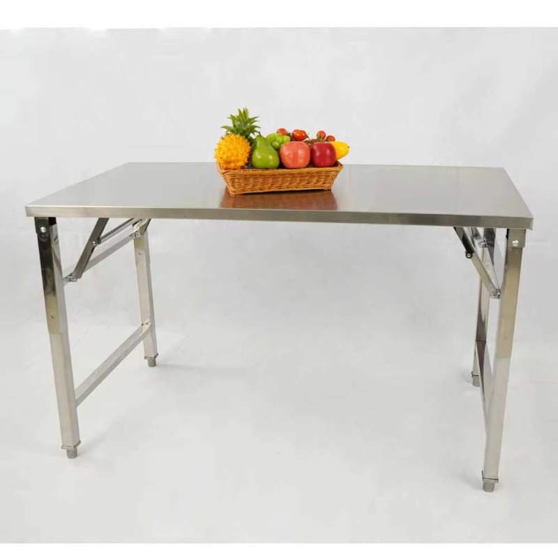 Stainless Steel Folding Dining - Outdoor Furniture Easy To Clean ulasan dan harga