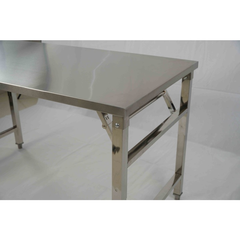 Stainless Steel Folding Dining - Outdoor Furniture Easy To Clean ulasan dan harga