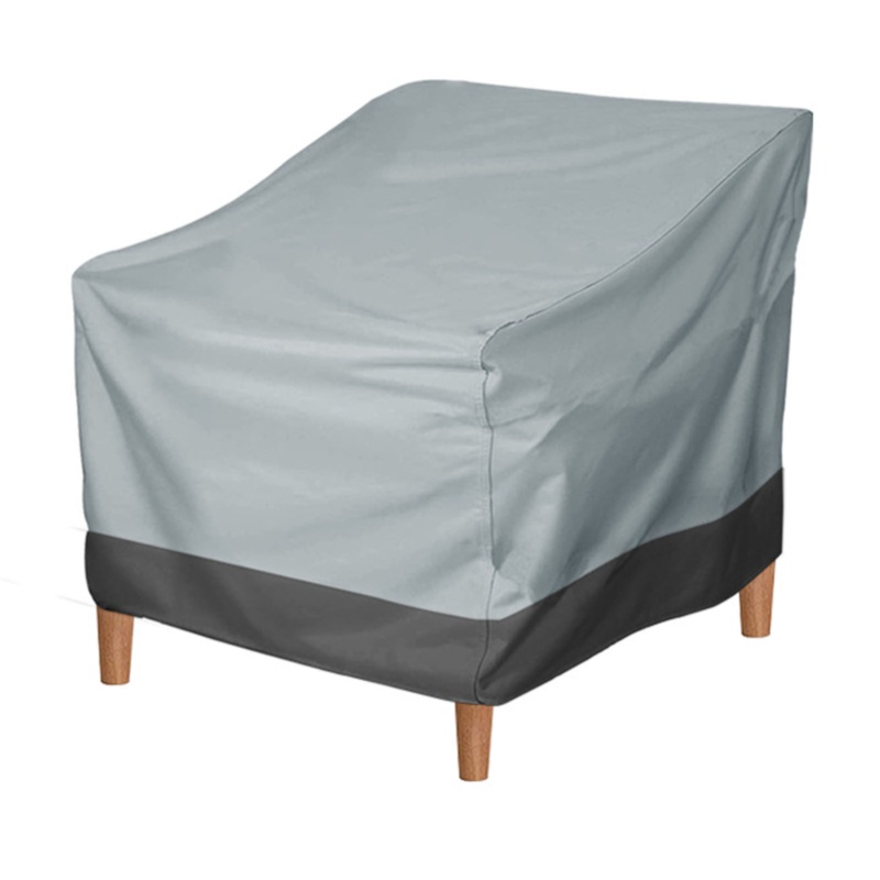Patio Chair Cover Oxford Cloth - Outdoor Furniture Grey ulasan dan harga