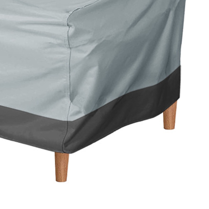 Patio Chair Cover Oxford Cloth - Outdoor Furniture Grey ulasan dan harga