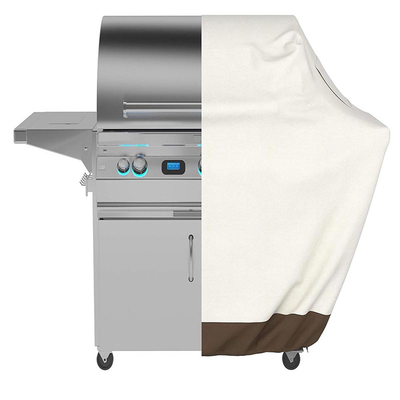 210D BBQ Beige Barbecue Grill  - Outdoor Furniture Weatherproof ulasan dan harga