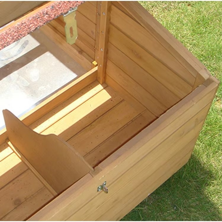 ep-Outdoor Wooden Chicken Coop - Outdoor Furniture Easy To Clean ulasan dan harga