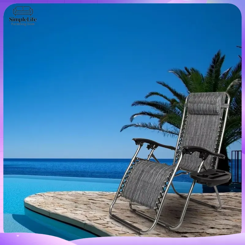 Infinite Zero Gravity Chair Ad - Outdoor Furniture Grey ulasan dan harga