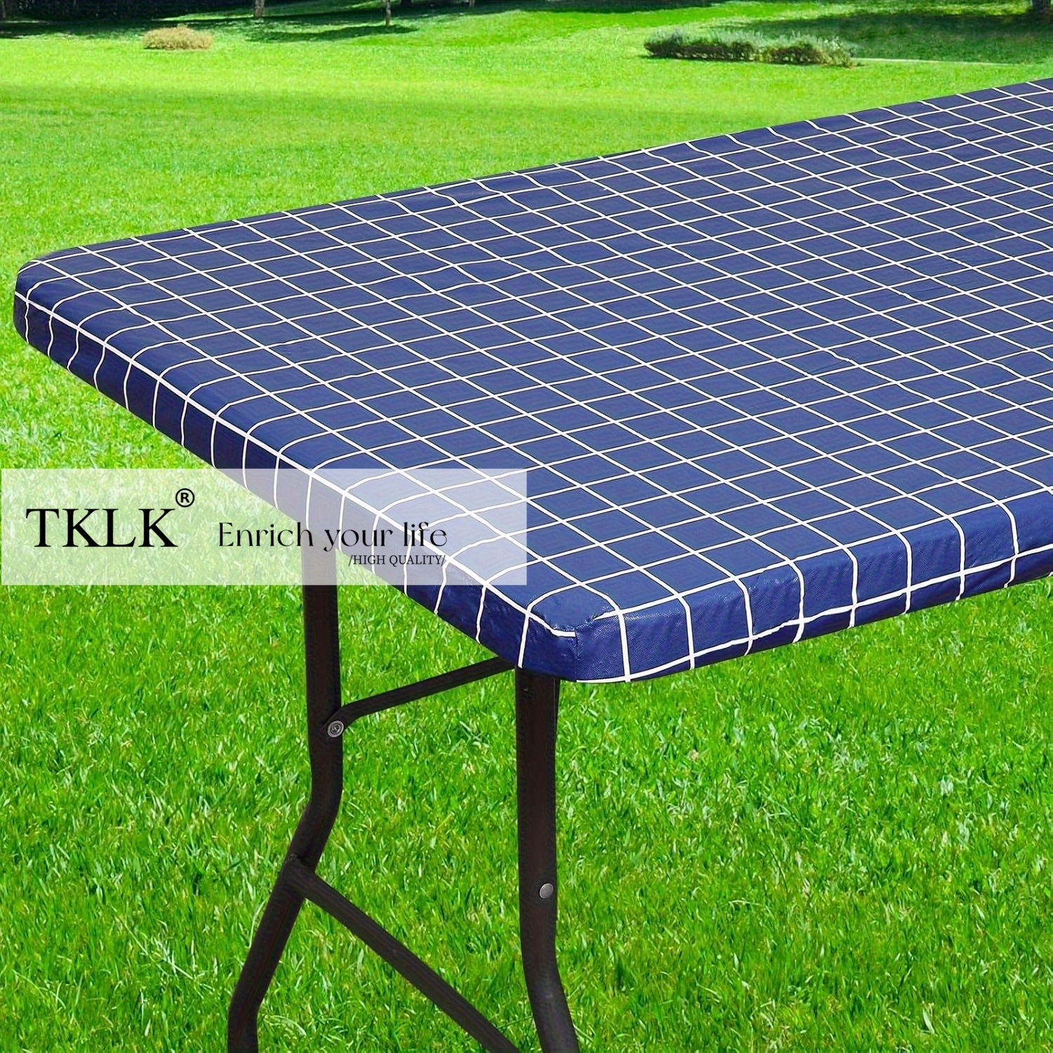Rectangle Table Cloth, Elastic - Outdoor Furniture Sofa ulasan dan harga