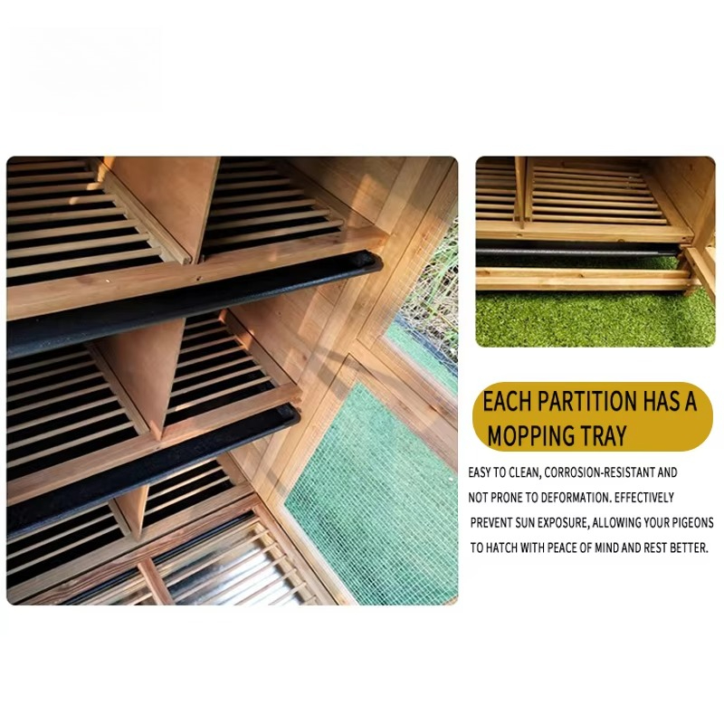 Large Wooden Bird Aviary Cage  - Outdoor Furniture Easy To Clean ulasan dan harga
