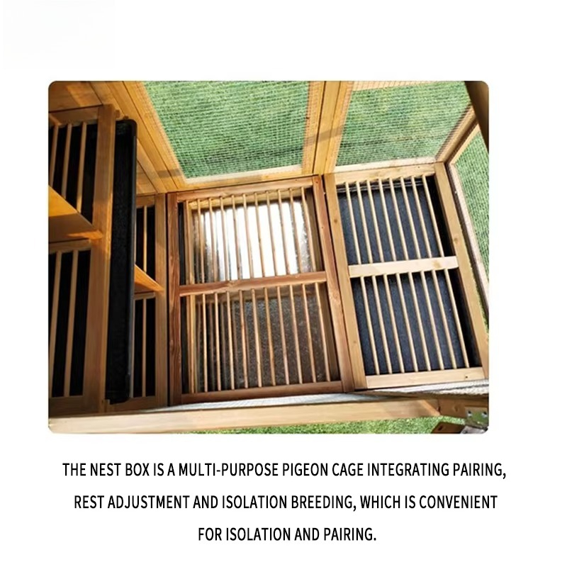 Large Wooden Bird Aviary Cage  - Outdoor Furniture Easy To Clean ulasan dan harga