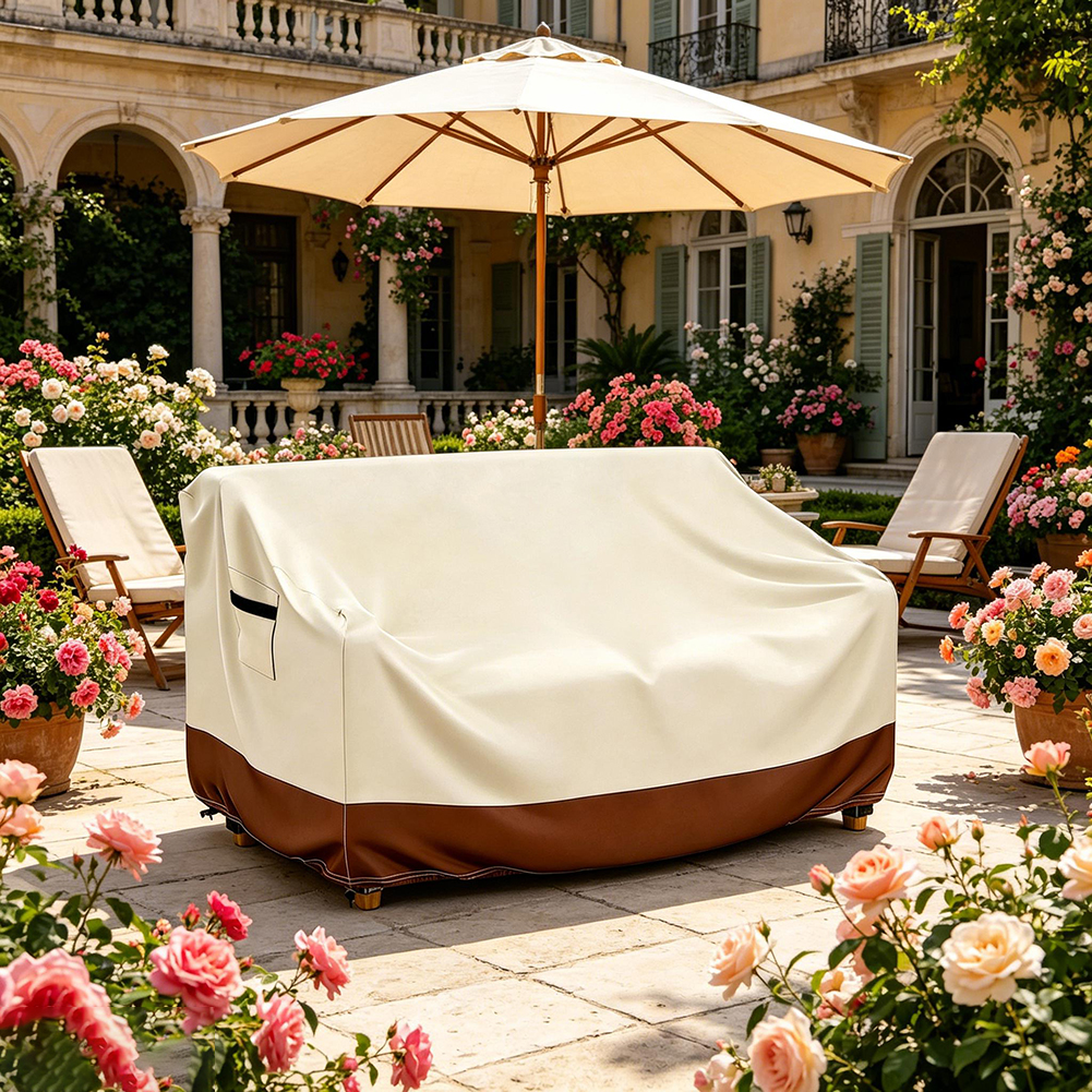 1pc 420D Waterproof Cover Outd - Outdoor Furniture Sofa ulasan dan harga