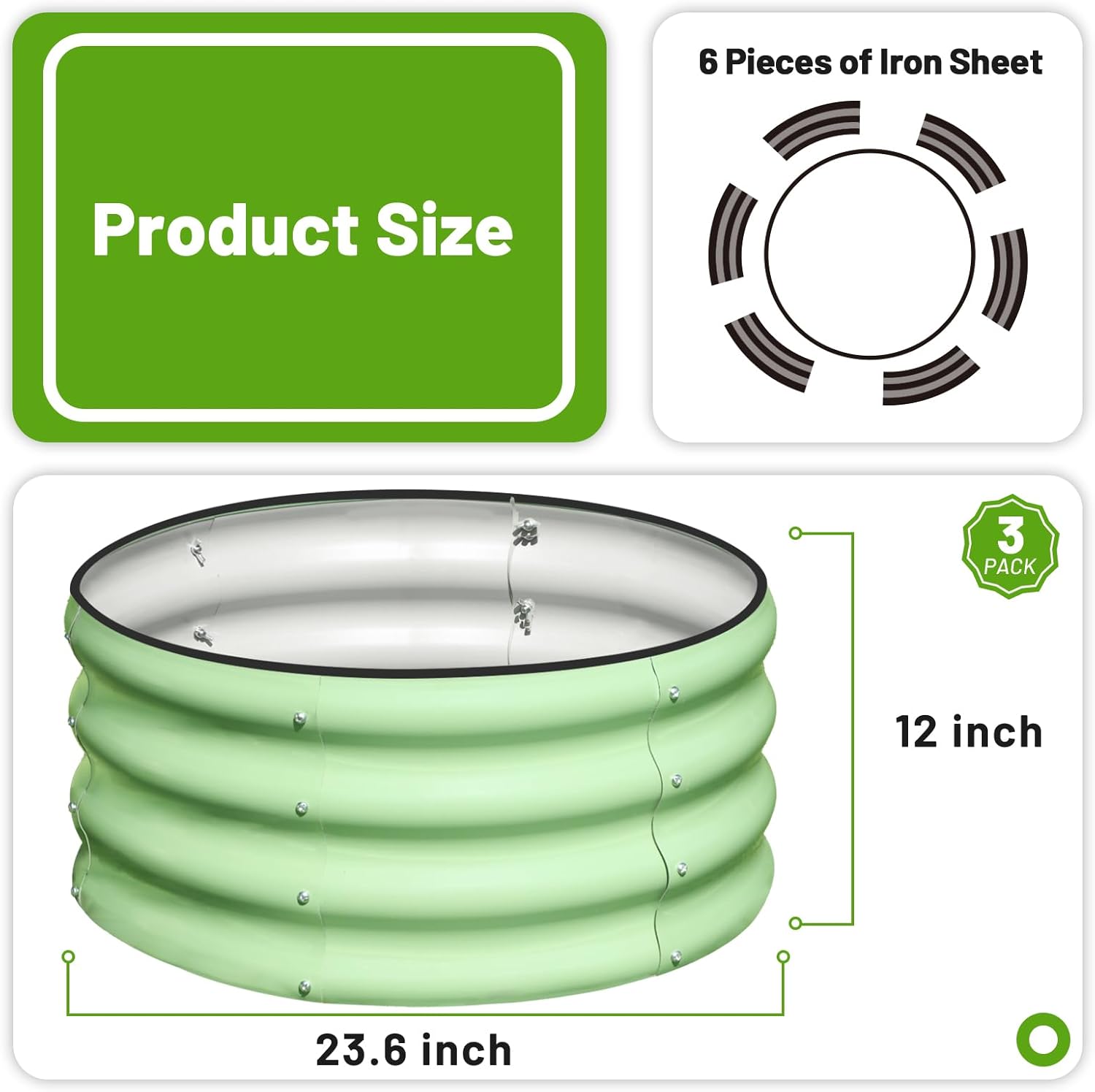 Raised Garden Bed & Planter Bo - Planter Raised Metal ulasan dan harga