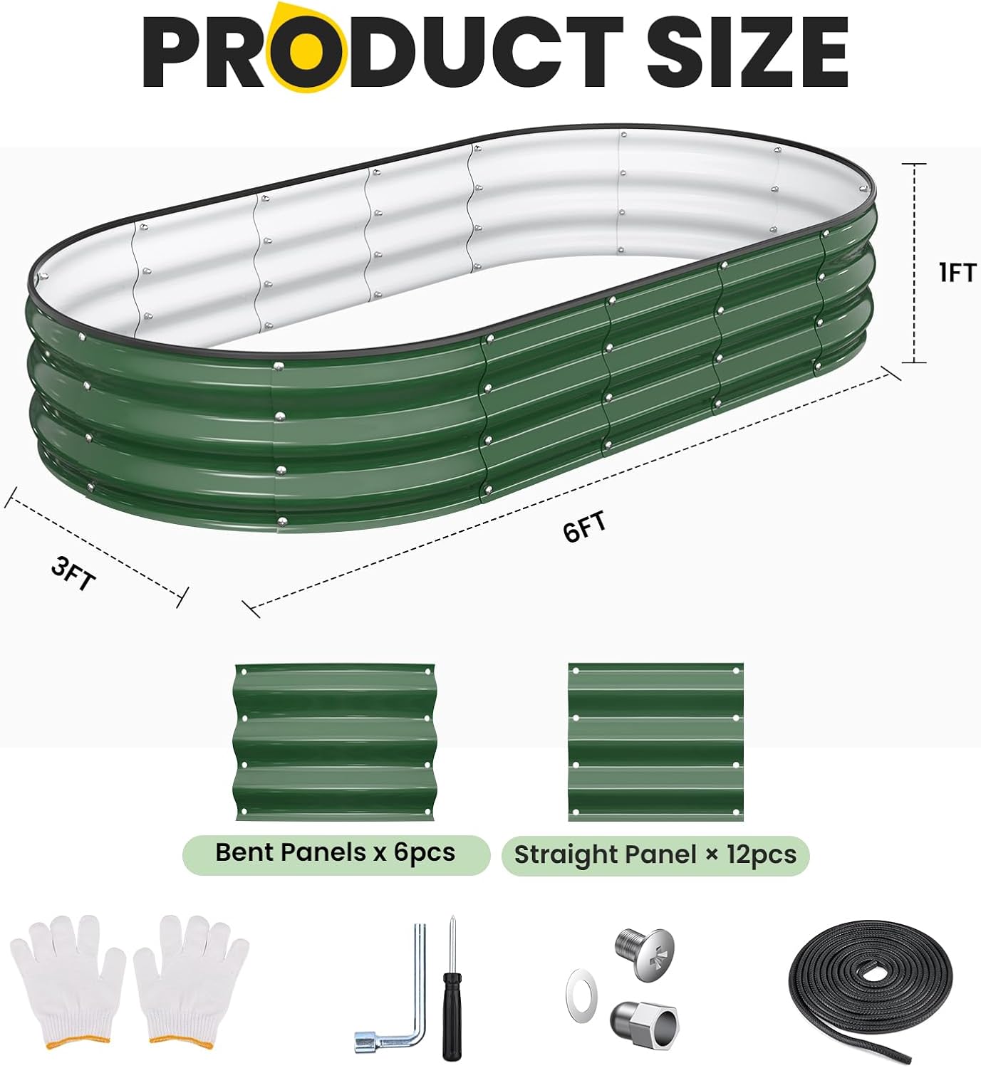 Raised Garden Bed & Planter Bo - Planter Raised Metal ulasan dan harga