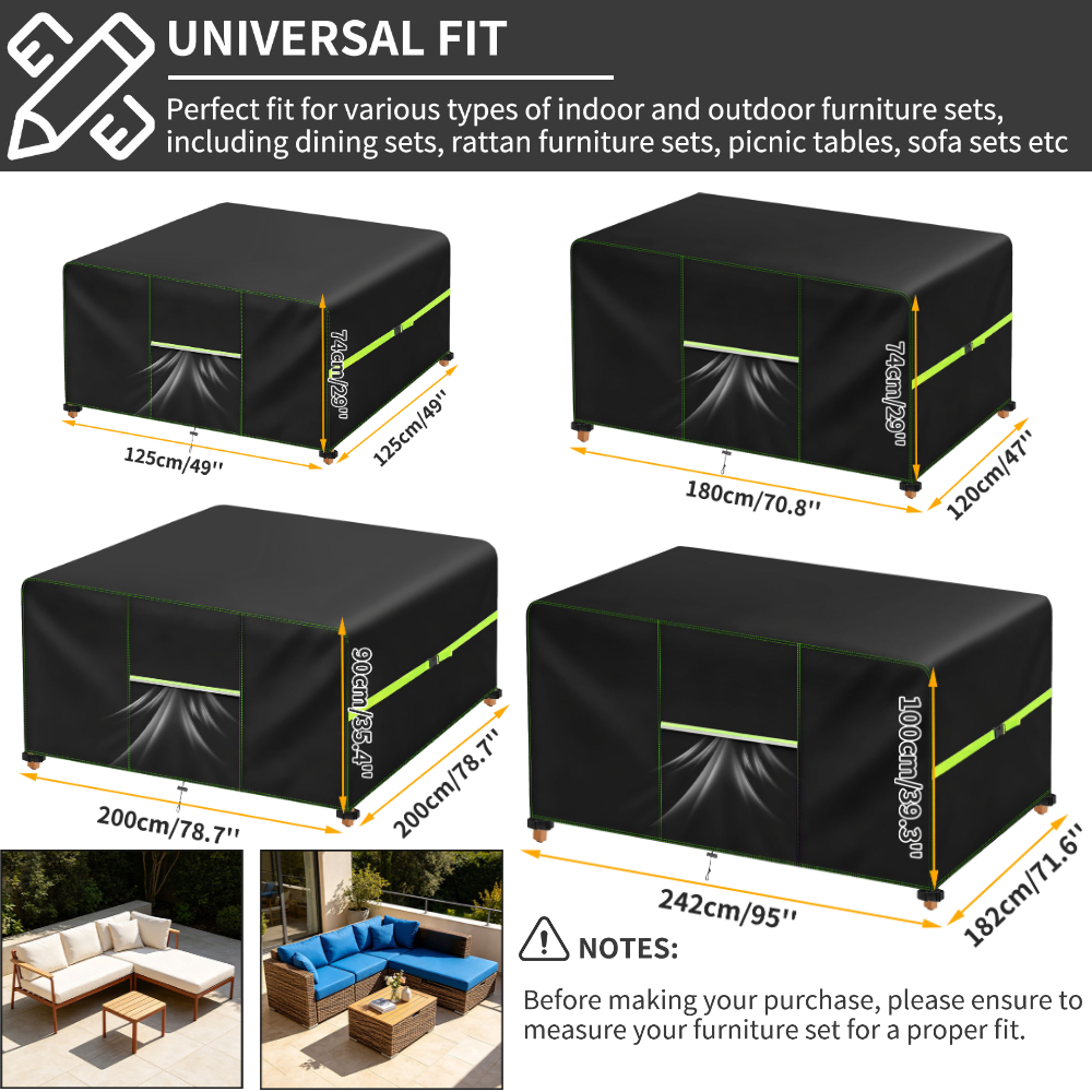 Garden Furniture Cover With Ai - Outdoor Furniture Weatherproof ulasan dan harga