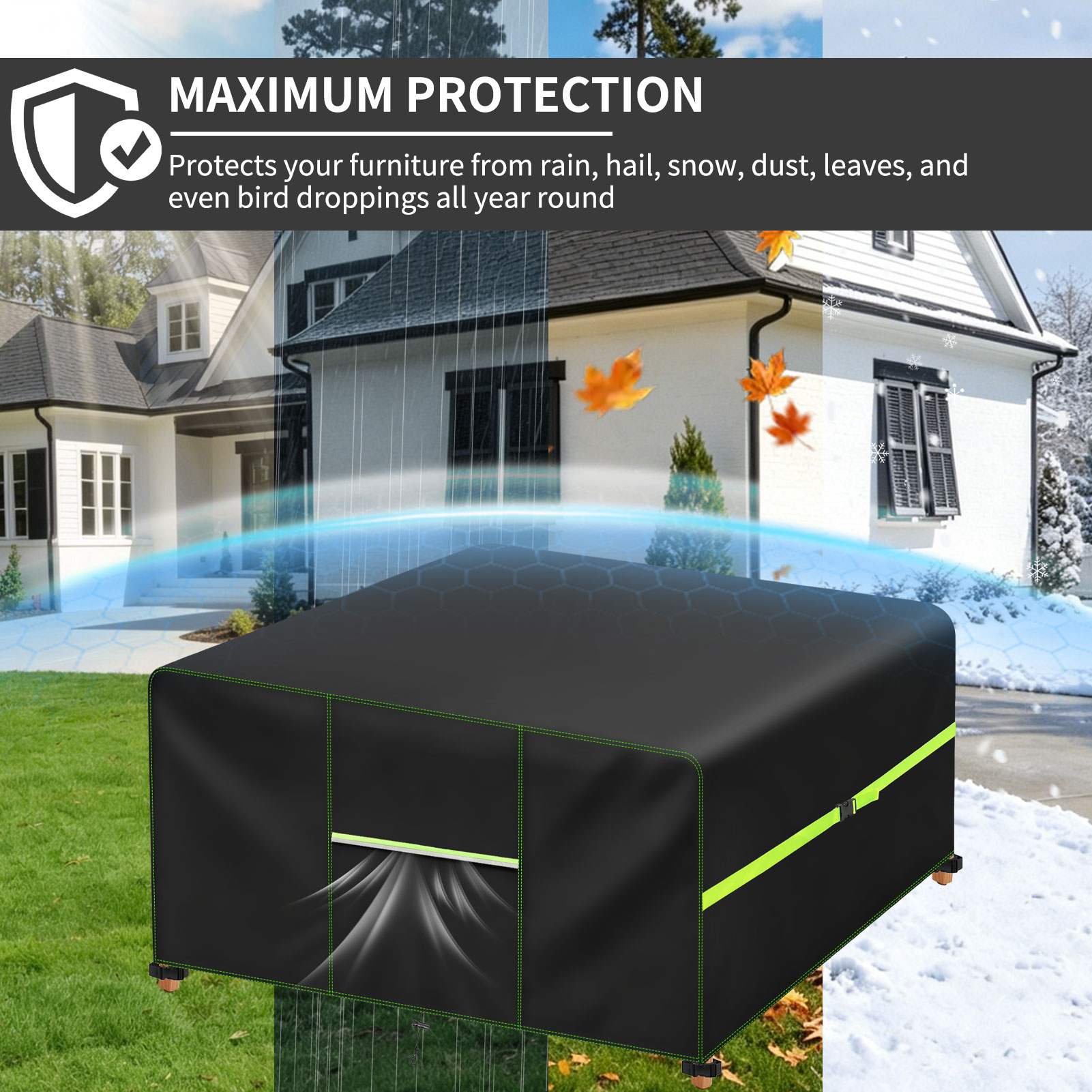 Garden Furniture Cover With Ai - Outdoor Furniture Weatherproof ulasan dan harga