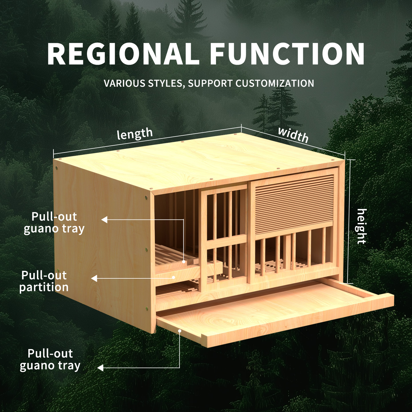 Luxury Solid Wood Outdoor Pige - Outdoor Furniture Easy To Clean ulasan dan harga