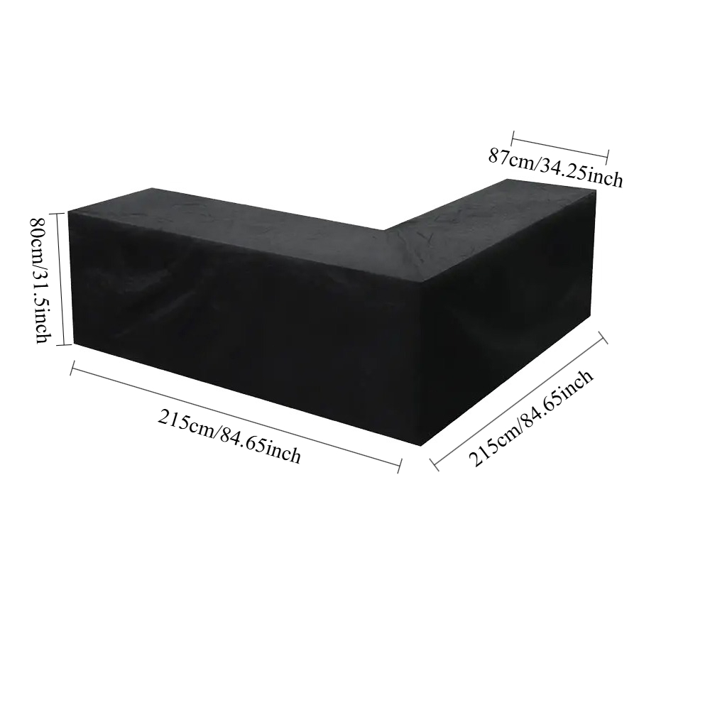UV Resistant L Shaped Furnitur - Outdoor Furniture Weatherproof ulasan dan harga