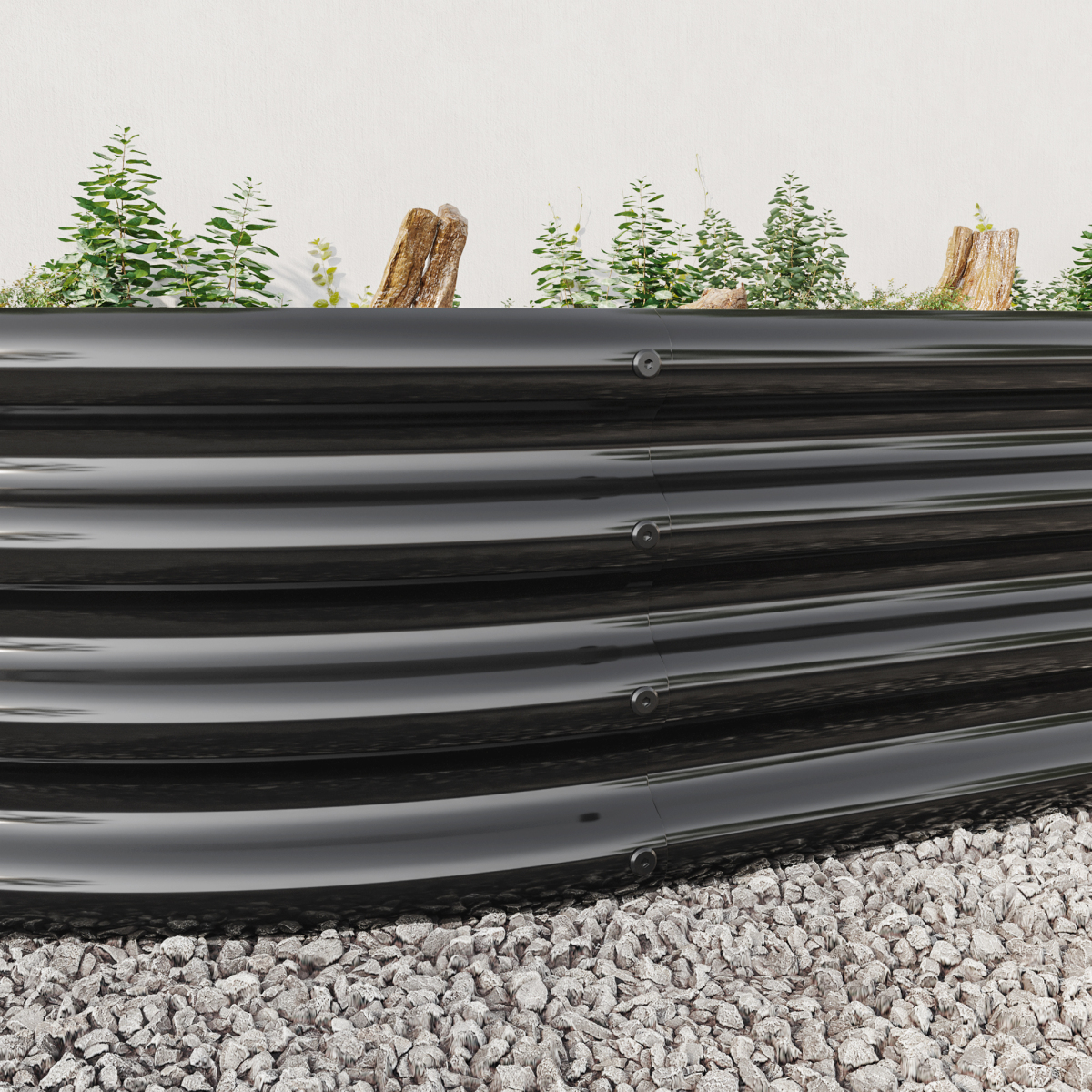 Raised Garden Bed Outdoor,   O - Planter Raised Metal ulasan dan harga