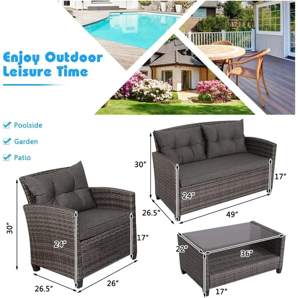 Grey Outdoor Patio Furniture S - Outdoor Furniture Grey ulasan dan harga