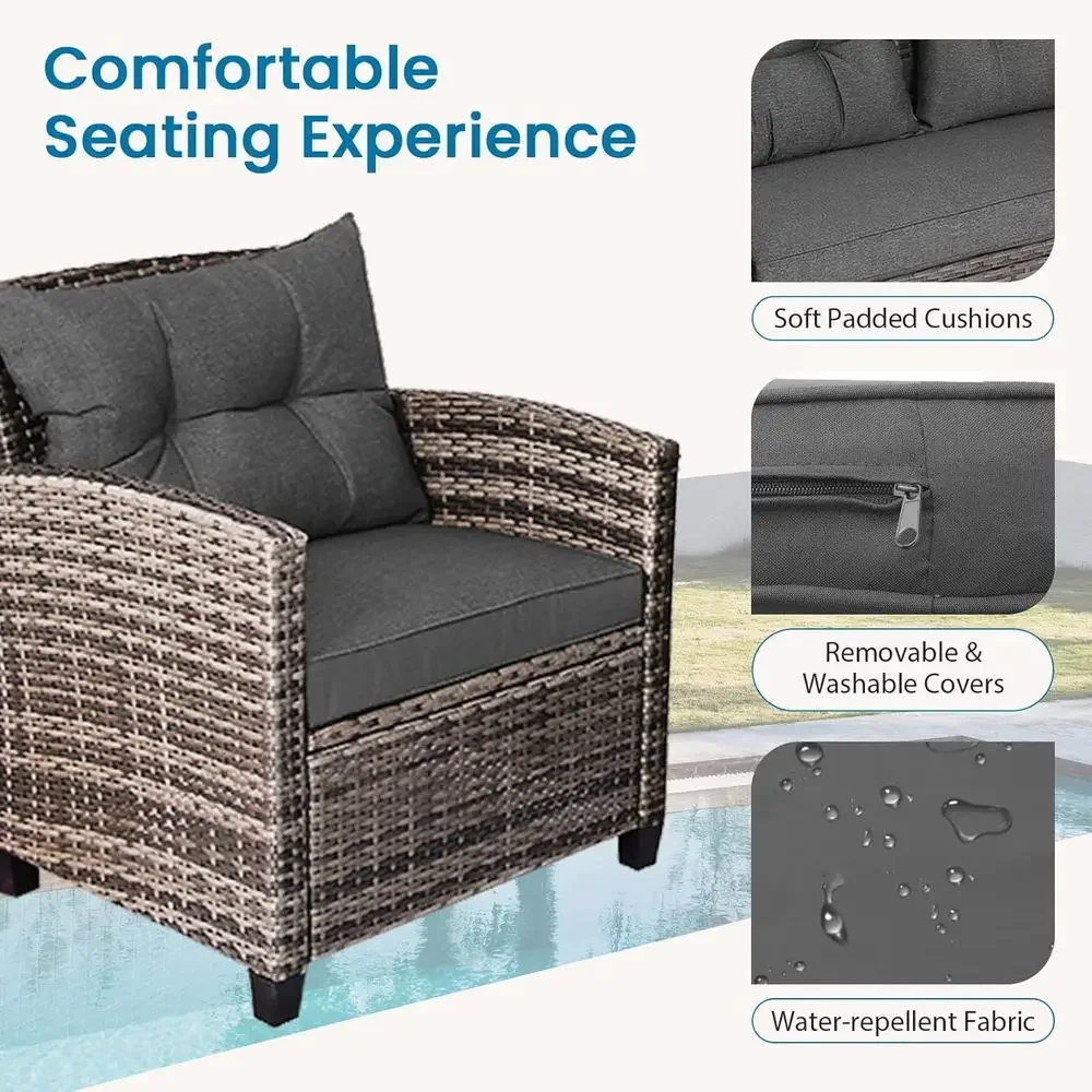 Grey Outdoor Patio Furniture S - Outdoor Furniture Grey ulasan dan harga