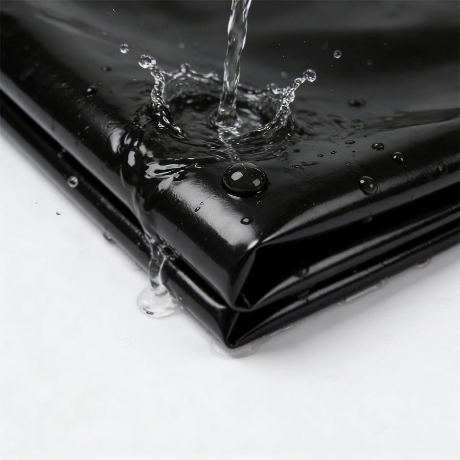 Durable Pure Black PVC Waterpr - Outdoor Furniture Weatherproof ulasan dan harga