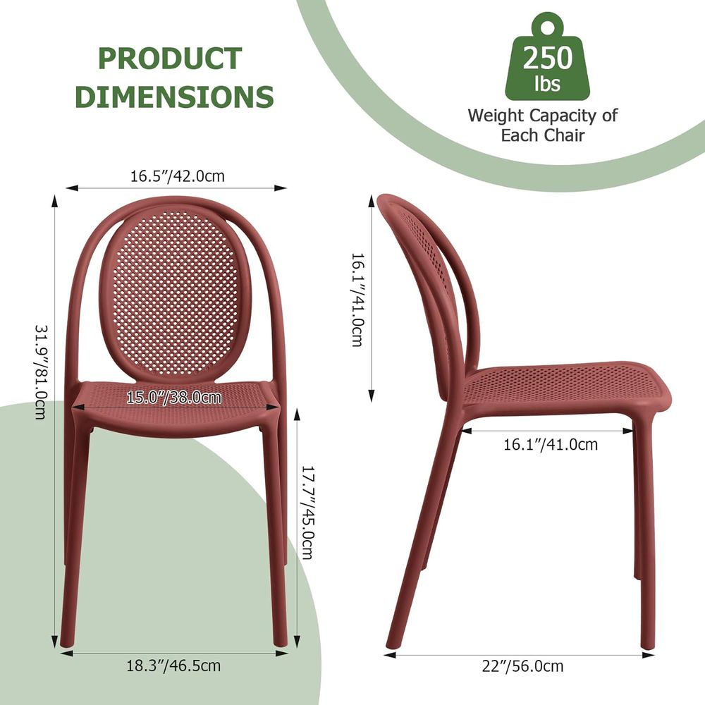 Weather-Resistant Stackable Di - Outdoor Furniture Easy To Clean ulasan dan harga