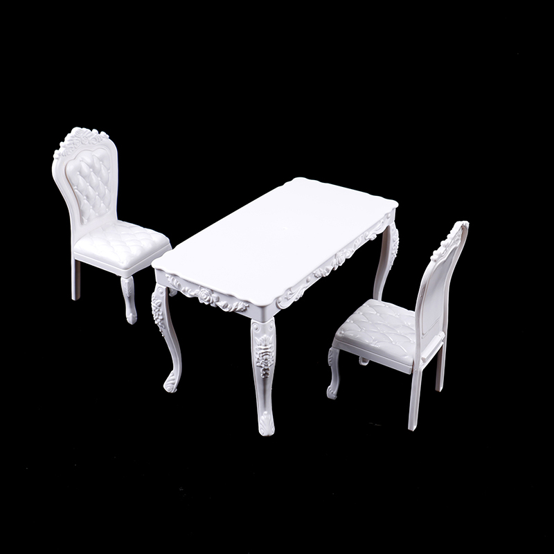 Dollhouse 1:6 Kitchen Furnitur - Bistro Table Set ulasan dan harga