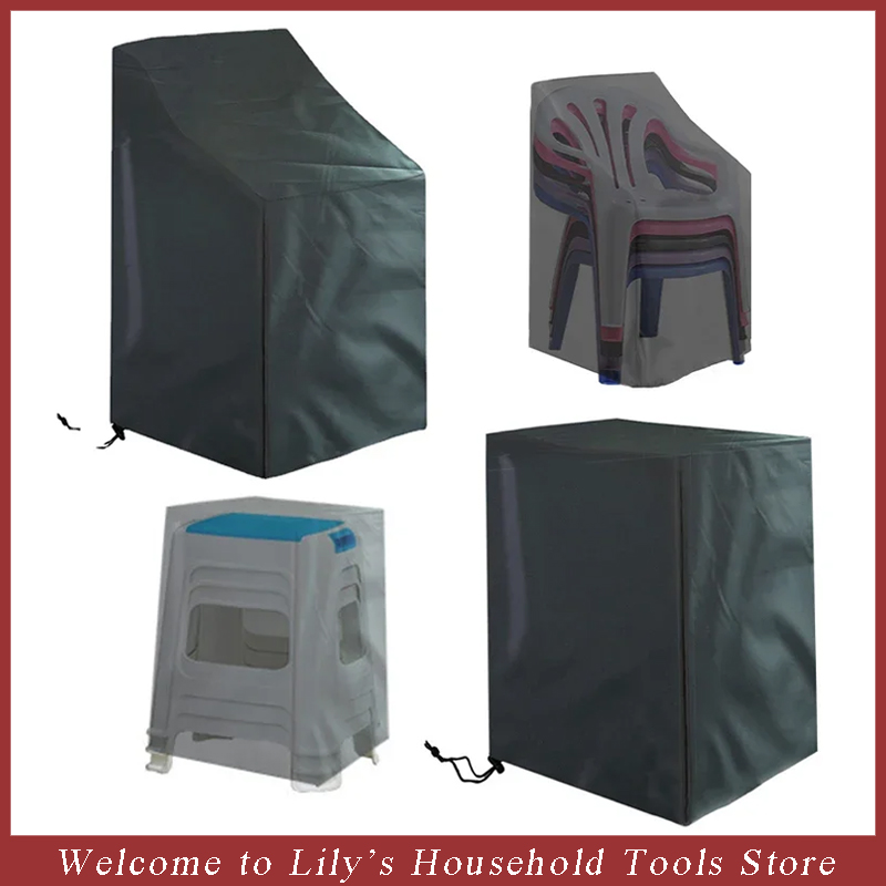 Stacked Chair Dust Cover Outdo - Outdoor Furniture Weatherproof ulasan dan harga