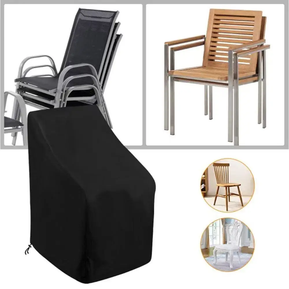 Stacked Chair Dust Cover Stora - Outdoor Furniture Sofa ulasan dan harga