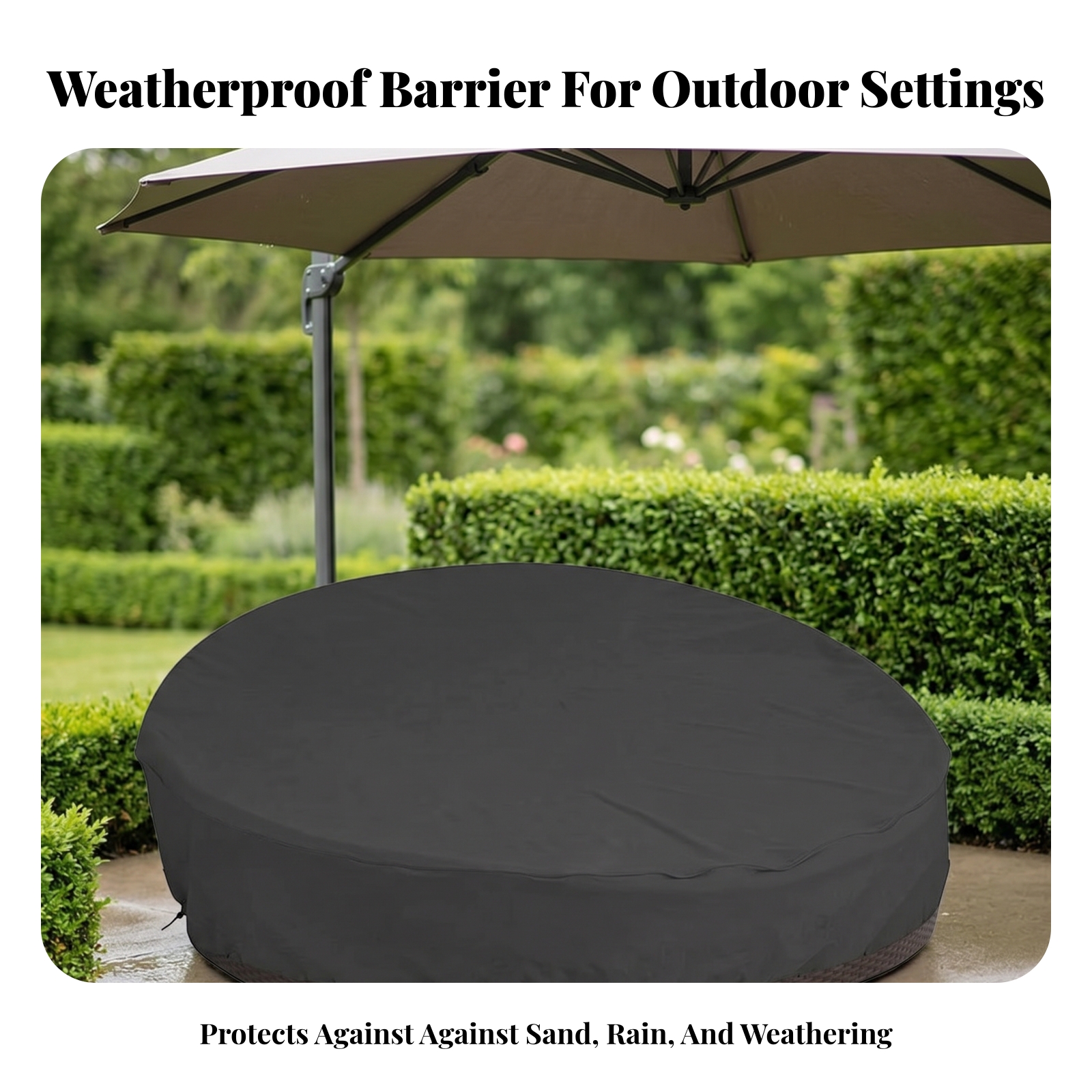 Sofa Bed Cover Indoor-Outdoor  - Outdoor Furniture Sofa ulasan dan harga