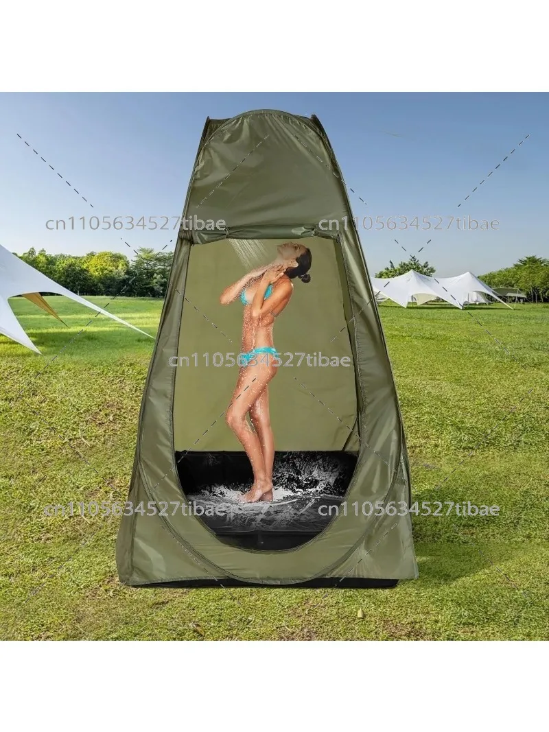 Adult Portable PVC Shower Tray - Outdoor Furniture Easy To Clean ulasan dan harga