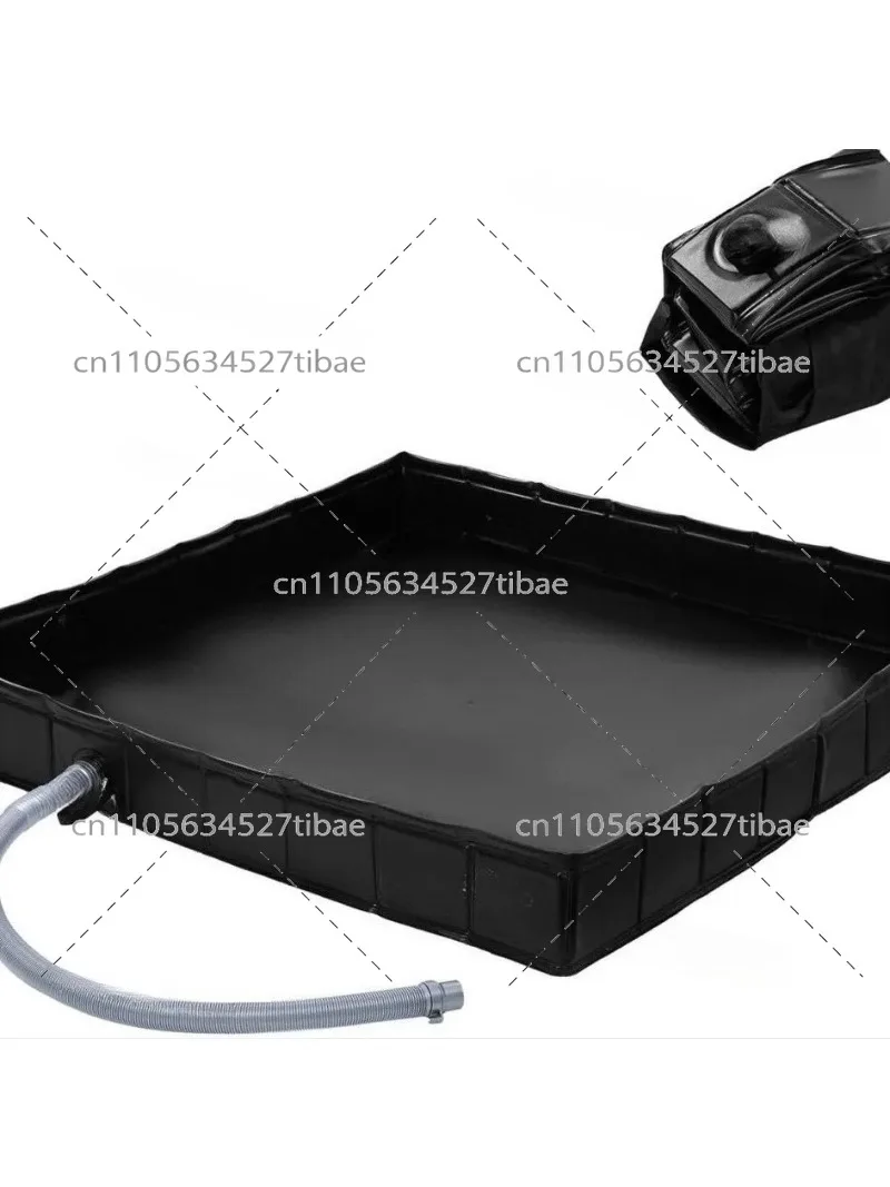 Adult Portable PVC Shower Tray - Outdoor Furniture Easy To Clean ulasan dan harga