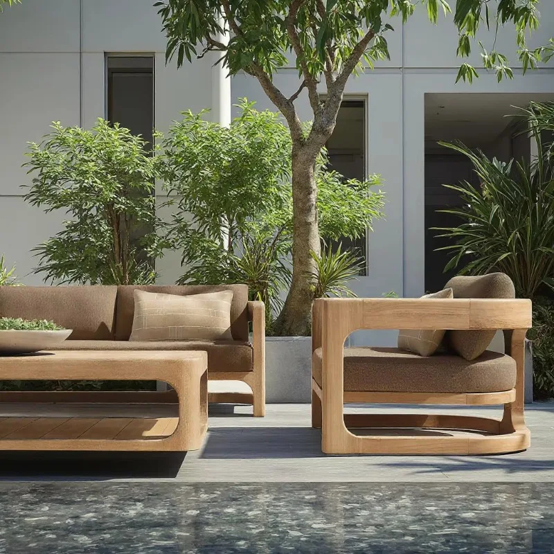 Luxury design sofa modern outd - Outdoor Furniture Sofa ulasan dan harga