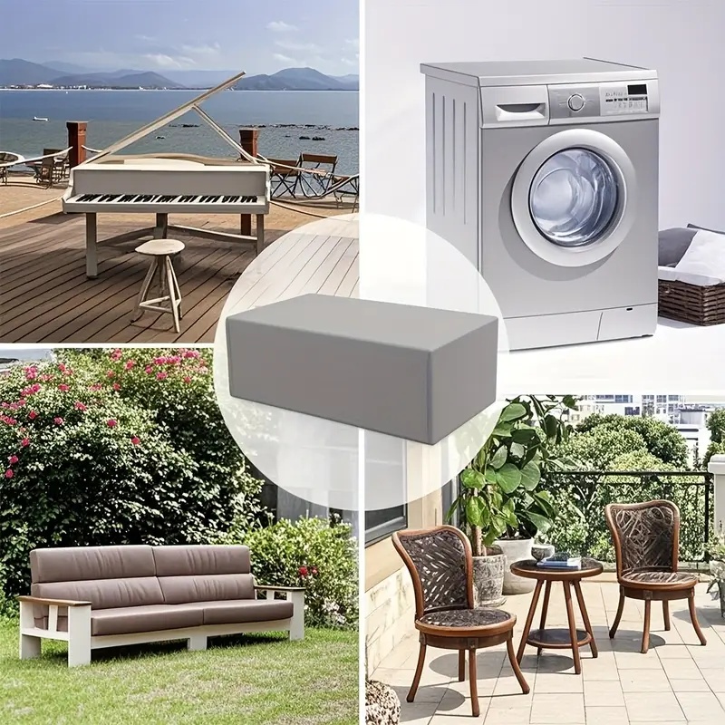 Silver Oxford Fabric Protectiv - Outdoor Furniture Sofa ulasan dan harga